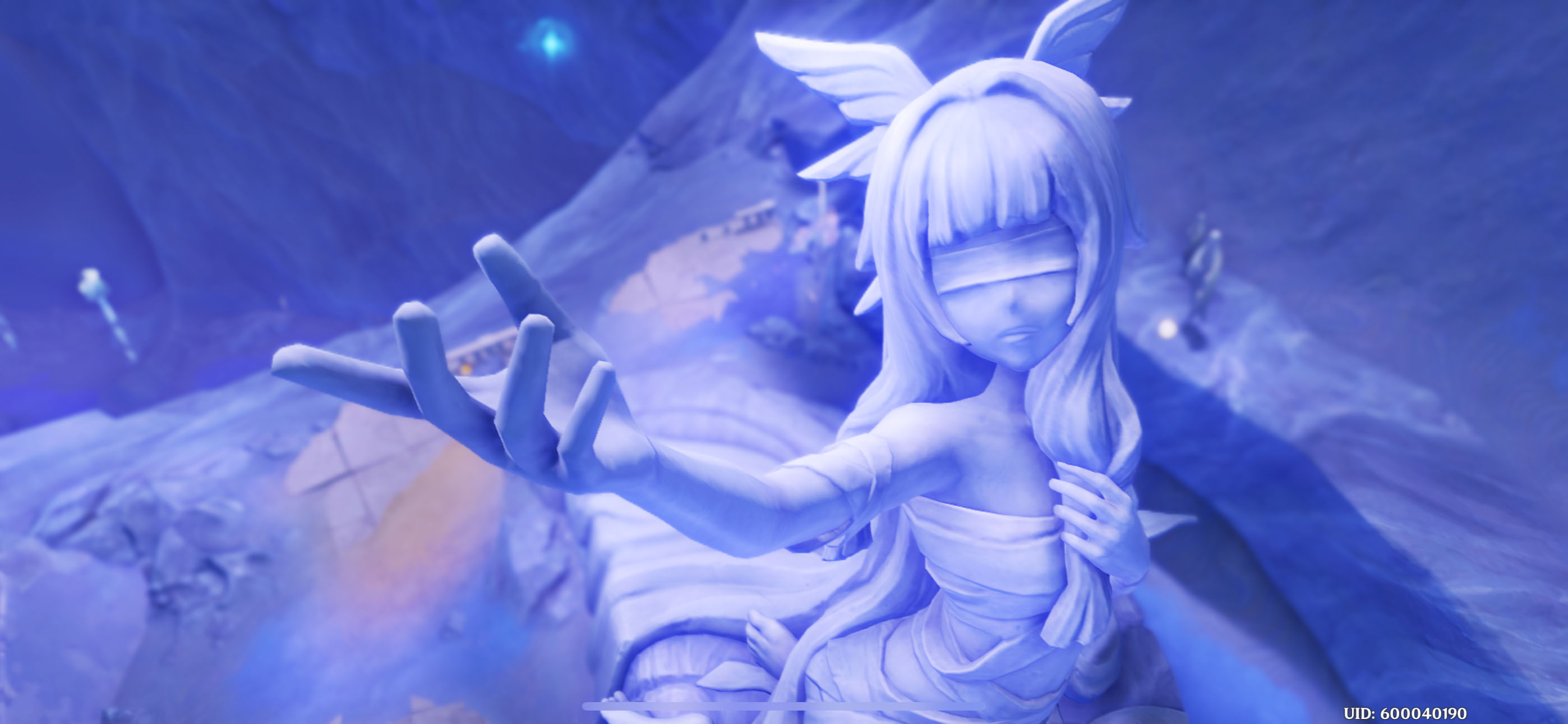 Moon Maiden Statue